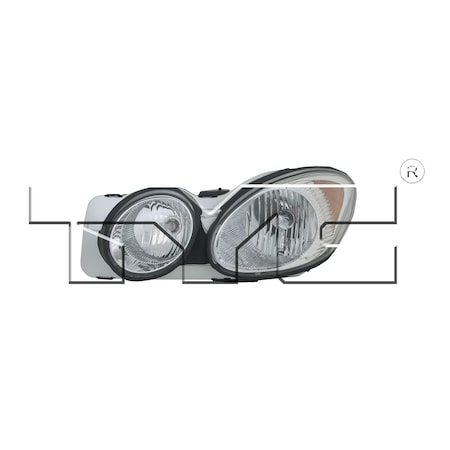 Tyc 05-07 Bk Lcros Head Lamp, 20-6712-00 20-6712-00